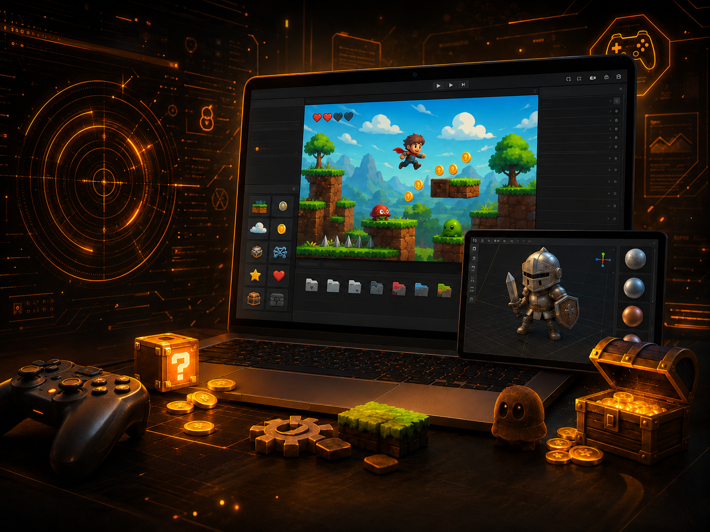 Desarrollo de videojuegos 2D y 3D con Unity